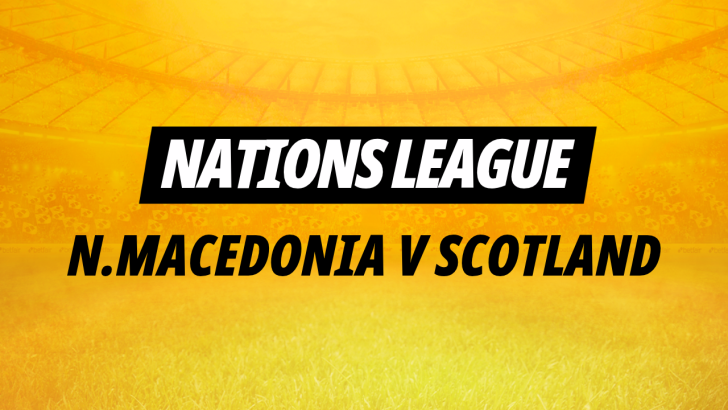 Scotland visit North Macedonia in the Nations League